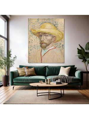 Van Gogh Kanvas Tablo Kanvas Duvar Tablosu Empresyonizm Tablo Oto Portre