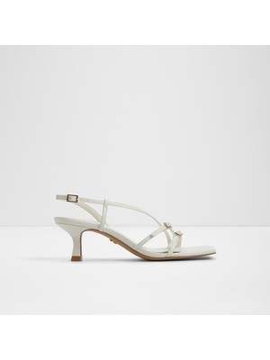 Aldo Harlıe Sandalet Yüksek Topuklu Sandalet - Beyaz