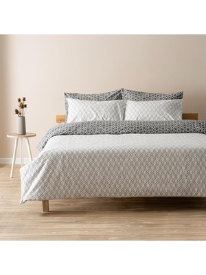 | Mix & Match | Blanj |%100 Pamuklu Tek Kişilik Nevresim Seti Antrasit