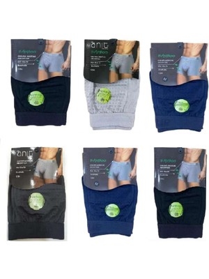 Anıt 1284 Erkek Nefes Alan Bambu Boxer 6 Adet