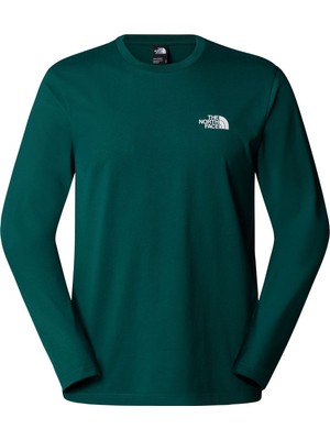 The North Face Erkek L/S Sımple Dome Tişört  Nf0a87qn6gı1