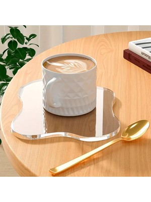 6'lı Bardak Altlığı Pleksi 13X16CM - 3mm