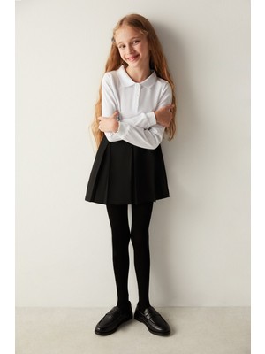 Penti Pretty Ecosell Siyah Külotlu Çorap