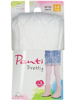 Kız Çocuk Pretty Ayda Külotlu Çorap PCPPAY1G16SK