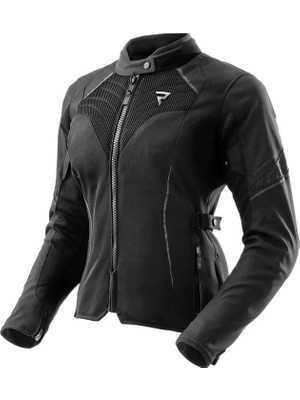 Rebelhorn Jax Lady Kadın Motosiklet Montu Suya Dayanıklı Polyester Malzeme ile Yaz İçin Tasarlandı