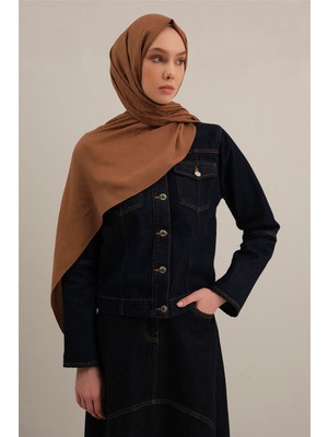 Armine Link Desen Bambu Cotton Şal 11