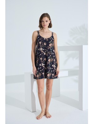 Etoile Bambu Soft Kumaş Ip Askılı Elbise 72094