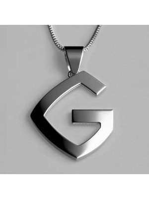 TabiTela 925 Ayar gümüş kolye Harf G   SM2772