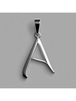 TabiTela 925 Ayar gümüş kolye Harf A   SM2609