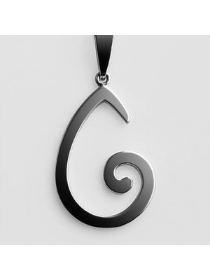 TabiTela 925 Ayar gümüş kolye Harf G   SM2775