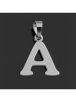 TabiTela 925 Ayar gümüş kolye Harf A   SM2628