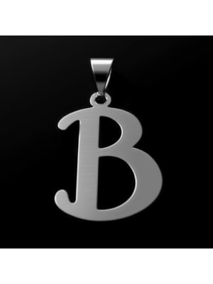 TabiTela 925 Ayar gümüş kolye Harf B   SM2690