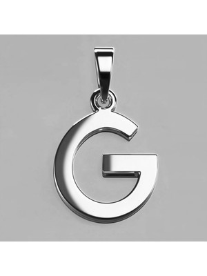 TabiTela 925 Ayar gümüş kolye Harf G   SM2761
