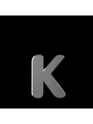 TabiTela 925 Ayar gümüş kolye Harf K   SM2838