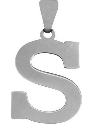 TabiTela 925 Ayar gümüş kolye Harf S   SM2646