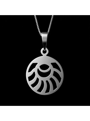 TabiTela 925 Ayar gümüş kolye güneş SM1849