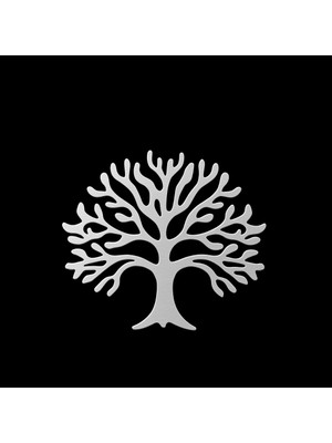 TabiTela 925 Ayar gümüş kolye meşe   SM3453