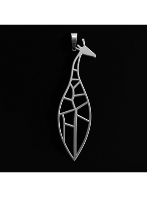 TabiTela 925 Ayar gümüş kolye zürafa SM2343