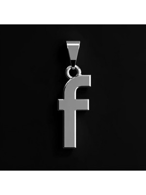 TabiTela 925 Ayar gümüş kolye Harf F   SM2909