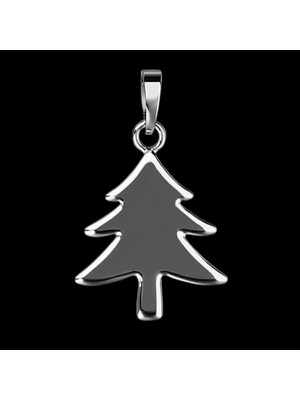 TabiTela 925 Ayar gümüş kolye yılbaşı Ağacı ya Noel Ağacı SM1482