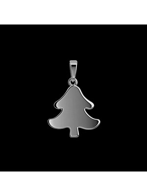 TabiTela 925 Ayar gümüş kolye yılbaşı Ağacı ya Noel Ağacı SM1486