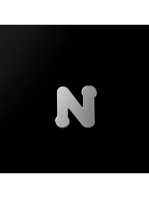 TabiTela 925 Ayar gümüş kolye Harf N   SM2920
