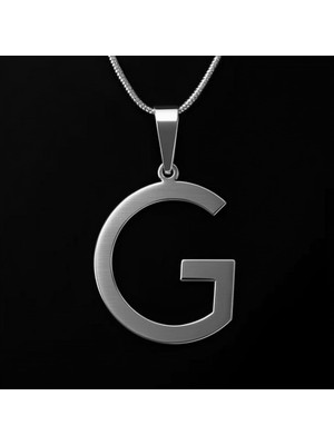 TabiTela 925 Ayar gümüş kolye Harf G   SM2769
