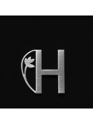TabiTela 925 Ayar gümüş kolye Harf H   SM2817