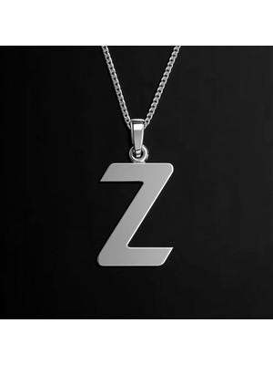TabiTela 925 Ayar gümüş kolye Harf Z   SM3032