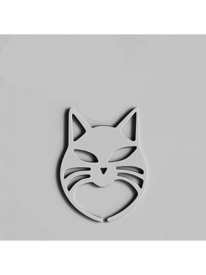 TabiTela 925 Ayar gümüş kolye kedi SM2150