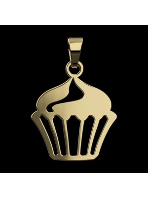 Tabitela 14 Ayar Altın Kolye Ucu Kapkek   GM3564 1 gr
