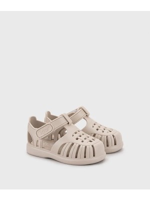 Igor Tobby Solid Çocuk Sandalet 25 Numara Kum Renk Erkek Çocuk İçin Rahat Kullanım