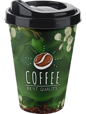 Mcreative ml Termos Mug - Yıkanabilir Plastik Kahve Kupası, French Press Filtre Kahve ve Meşrubat Bardağı, Taşınabilir ve Dayanıklı Tasarım (400 ml, Dark Side)