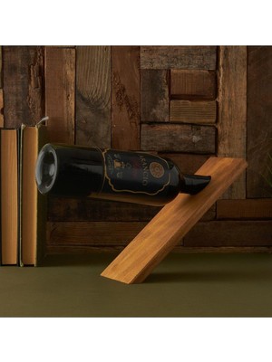 Mcreative Ahşap Şişe Tutucu - Tekli Stand
