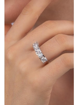 Fiyonk Kuyumculuk 14 Ayar Altın Beştaş Yüzük 8