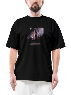 Megadeth Countdown To Extinction Oversize Siyah Tişört