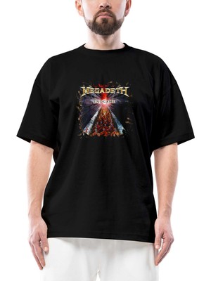 Megadeth Endgame Oversize Siyah Tişört