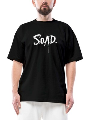 System Of A Down S.o.a.d Siyah Oversize Tişört