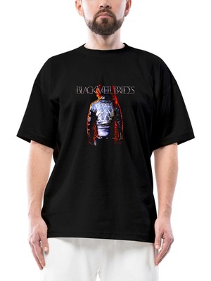 Black Veil Brides Rebels Oversize Siyah Tişört