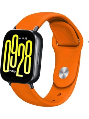 MMP Shop Xiaomi Redmi Watch 5 Active / Lite Uyumlu 22MM Jel Silikon Kordon