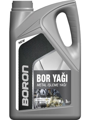 Bor Yağı 3 Litre Cnc Torna Freze Uyumlu Su ile Karışabilir Soğutma ve Yağlama Yağı