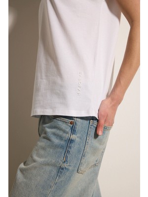 Babokah V Yaka Basic Comfort Fit Kısa Kol T-Shirt