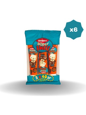 Tahin Pekmez Tüp Süper Ikili 3X40 gr - (6 Adet)