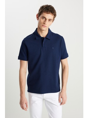 Wrangler Pamuklu Regular Fit Düğmeli Polo Yaka T Shirt Erkek Polo Yaka T Shirt W2510720410