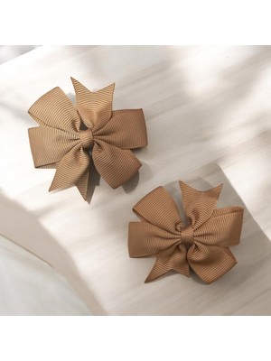 Çiçek Desenli 2'li Kadın Pens Toka