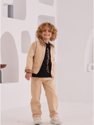 Erkek Dokuma Üçlü Takım