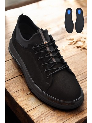 TAB1218 Ortopedik Taban Hakiki Deri Erkek Ayakkabı Casual Günlük Erkek Ayakkabı