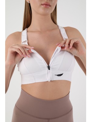 Selecius A+ Kalite Çok Fonksiyonel Destekleyici ve Toparlayıcı Omuz ve Bel Ayarlı Fermuarlı Spor Sütyeni + ÇANTA HEDİYELİ
 Siyah Beyaz Yeşil Mor