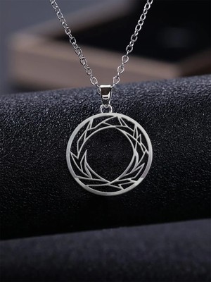 TabiTela 925 Ayar gümüş kolye buğday başağı SM1005