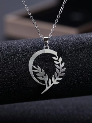 TabiTela 925 Ayar gümüş kolye buğday başağı SM1142